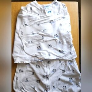 HALO NB 0-3 Penguins Swaddle Sleep Sack